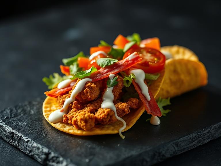 Bacon Chicken Ranch Taco
