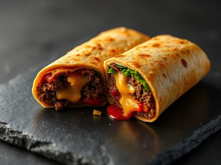 Cheeseburger 'Rito
