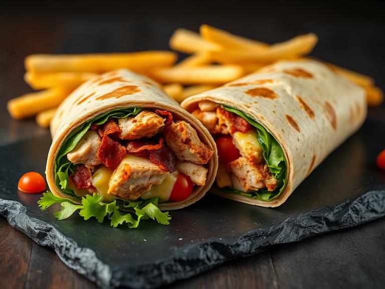 Chicken Bacon Ranch Burrito