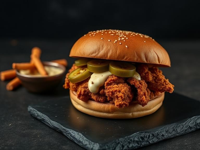 Fried Burger