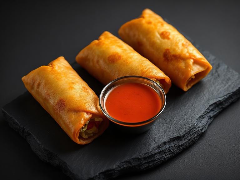 Vegetable Egg Rolls (3 pcs)